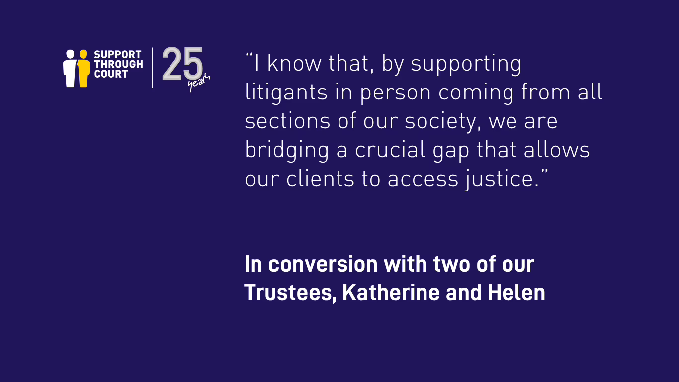 In conversation with two of our Trustees