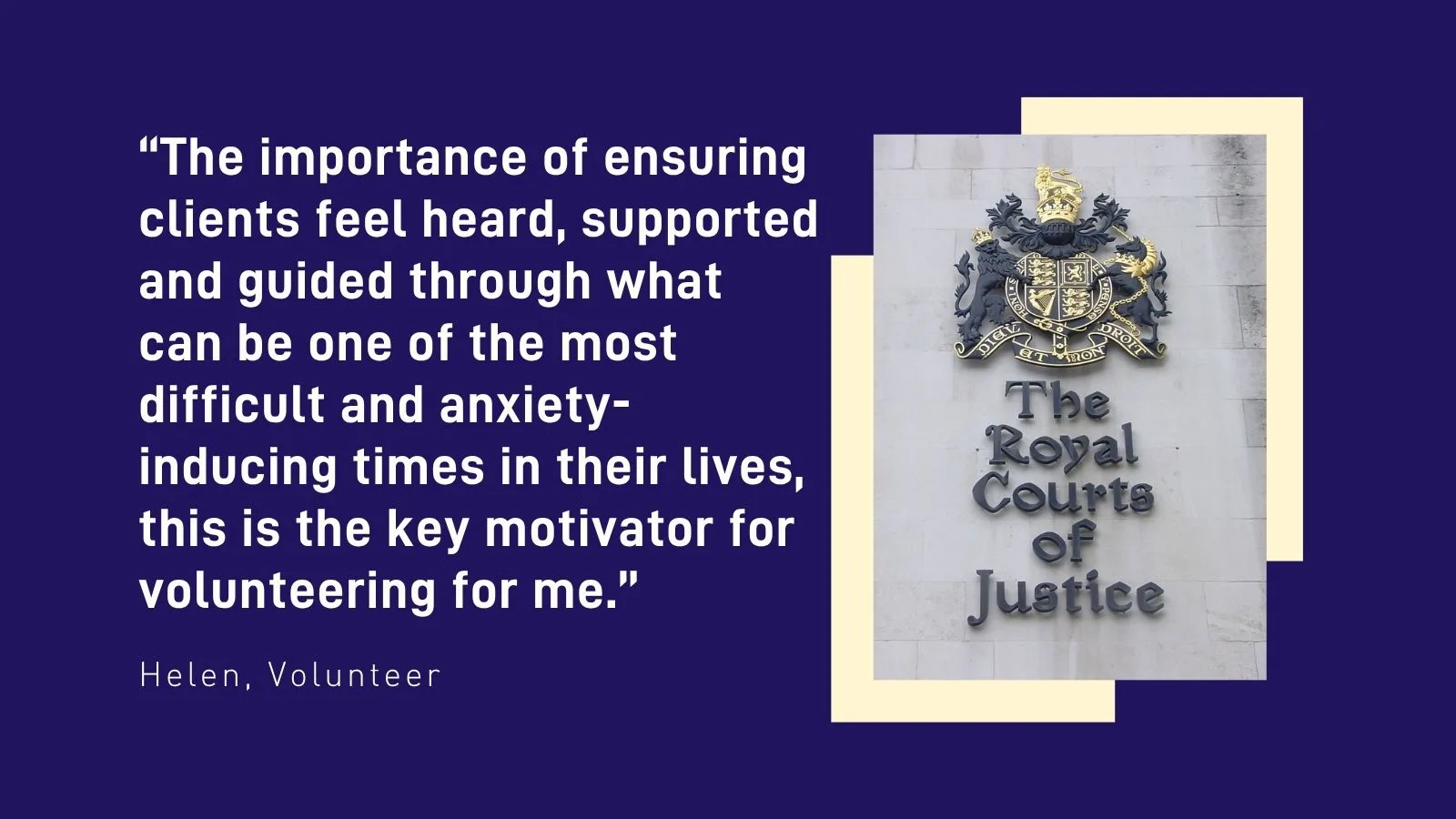 Our longstanding volunteers: Helen’s reflections